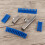 Blue Dent Puller Kit for Car Repair, Includes Stainless Steel Tools 5