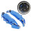 Bremssattel Abdeckung Aluminium Blau 2 Stück 9