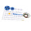 DIY Plastic Gear & Pulley Kit - 80 Types for Robot & Model Projects- UK 16