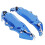 Bremssattel Abdeckung Aluminium Blau 2 Stück 6