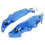 Bremssattel Abdeckung Aluminium Blau 2 Stück 11