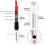 Digital Soldering Iron 80W with on/OFF Switch Adjustable Temperature LCD Ceramic Heater Soldering Tips EU Plug 4