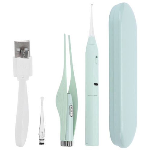 Visual Children USB Charging Luminous Ear Wax Removal Tweezer Kit 1