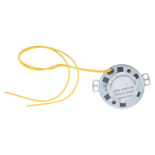 Starkes Metall Party Motor Kugel Spiegel Drehmotor Silber