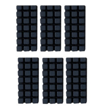 6 Stück Düsenbürsten für Flashforge AD5X 3D-Drucker, Silikonwischer, Reinigungswerkzeug, Silikonbürste für Heizbett