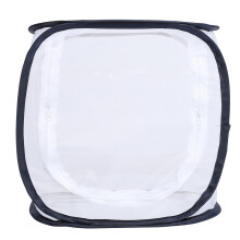 Durable Foldable Bird Cage Large Breeding Ventilated Butterfly House 60x60cm