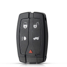 Remote Smart-Fob Blank Key Fob Cover Case Geeignet für Rover-Freelander 2 Schlüsselloser Eingang Remote Car 5 Knopfe Uncut Blade