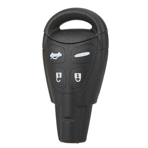 Replacement 4 Buttons Keyless Entry Remote Car Key Fob Case Cover and Button Pad with Insert Blade 2