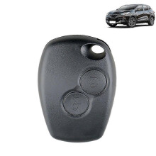 Fernbedienung mit 2 Knöpfen Schutzhülle für Schlüssel für die Hülle staubdichte Abdeckung für Modus Clio 3 Twingo Kangoo 2 ohne Klinge