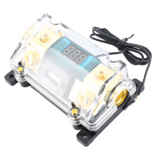 Car Audio Fuse Holder Box 150A with Digital Display | Power Distribution Block