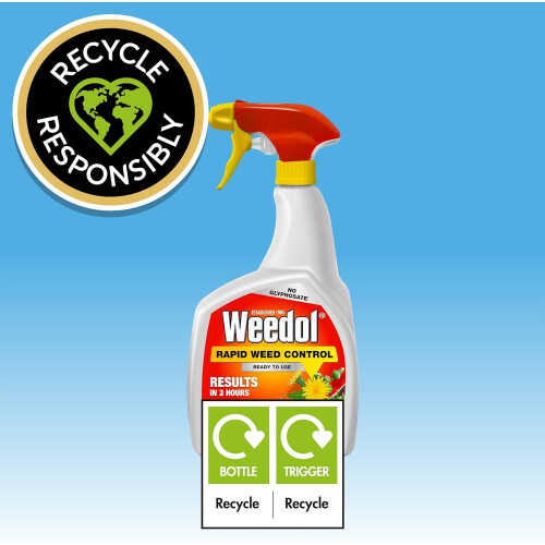 Weedol Rapid Weed Control 1L | Fast Acting Ready To Use Spray 1