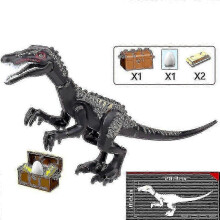 1-delige Jurassic Grote Dinosauriër Bouwblokken T-rex Quetzalcoatlus Spinosaurus Actiefiguren Kinderspeelgoed