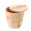 Holz Handtuch Eimer Beige Zubehör 1