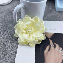 Fabric Handmade Accessories Corsage Jewelry Badge Accessories Pin Brooch New Large Flower Brooch