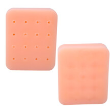 Cute Rectangular Pimple Squeezing Toy with Dropper & Cream, TPE, 10x8x2cm