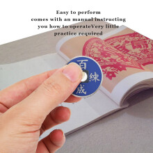 Classic Chinese Coin Color Change Magic Trick Close-up Illusion Prop