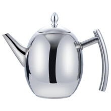 2L Edelstahl-Teekanne mit Teesieb-Teekanne mit Tee-Infusion Tee-Geschirr-Sets Teekessel-Infusions-Teekanne für die Induktion