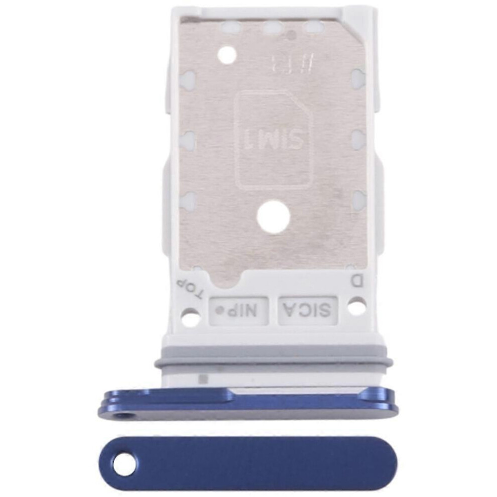 For Samsung Galaxy S25 S931 / S25+ S936 Oem Dual Sim Card Tray Holder Replacement Part (Without Logo) - Blue 6935161806137
