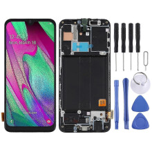 TFT-LCD-Bildschirm für Samsung Galaxy A40 SM-A405F Digitizer Komplettmontage mit Rahmen