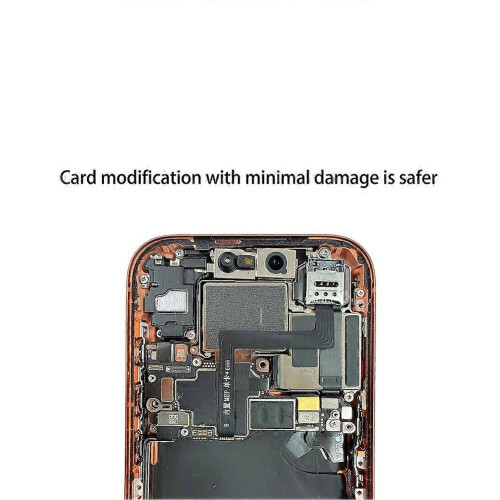 US Version Modified Flex Cable Built-in MEP 1 SIM + ESIM Integrated Solution with SIMHUB IC for IPhone 17 Pro Max Repair 2