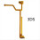 1pcs Speaker Flex Cable for Repair Accessories 3D Conversion Control Horn Ribbon Cable 4