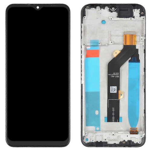 OEM LCD Screen For Tecno Spark 7T Digitizer Full Assembly with Frame 1