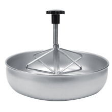 Animal Care Piglet Feeding Bowl 0.5L Stainless Steel with Plastic Rod
