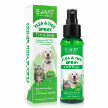 Flea & Tick Spray for Dogs & Cats 100ml for Dry, Itchy & Irritated Skin Natural
