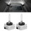 2pc D1S 12V 6000K 35W Xenon Bulb Bright White Replace Lamp 7