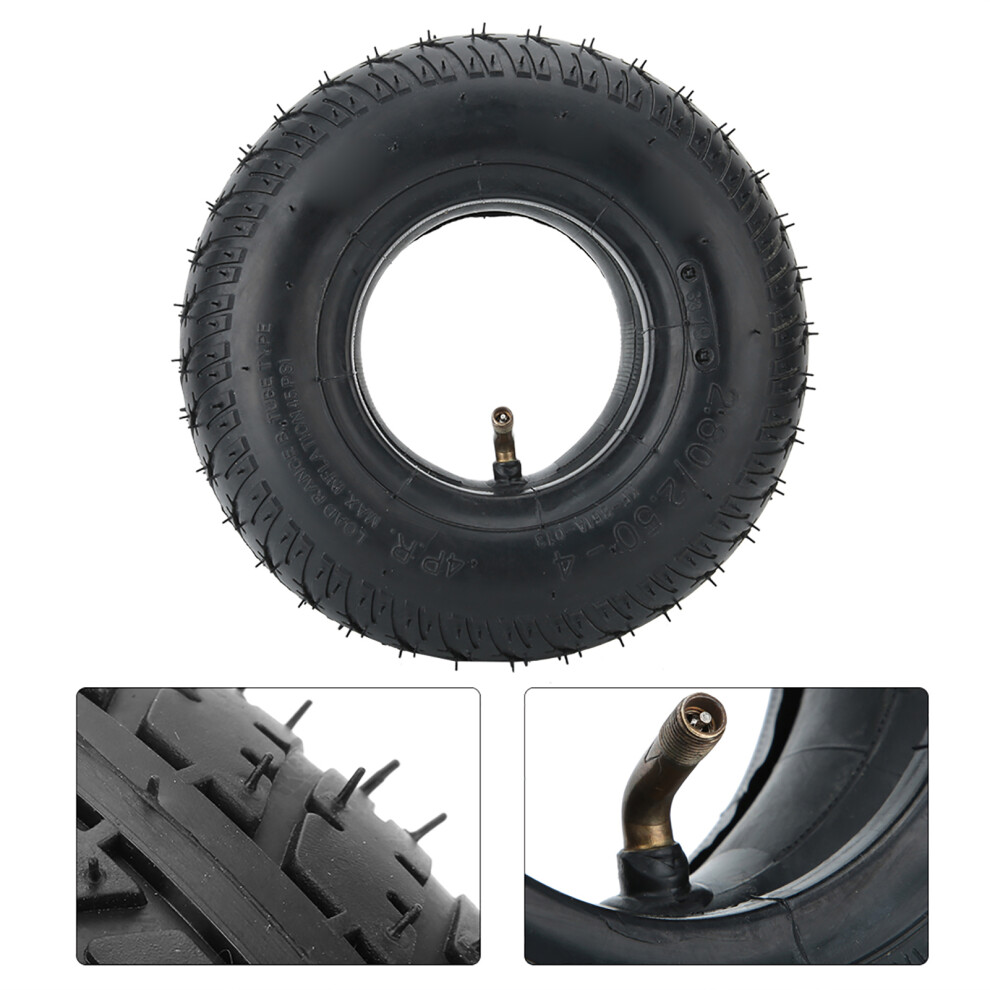 2.80/2.50-4 Wheelchair Tire Inner Tube for Mobility Scooter Electric Wheelchair Accessory