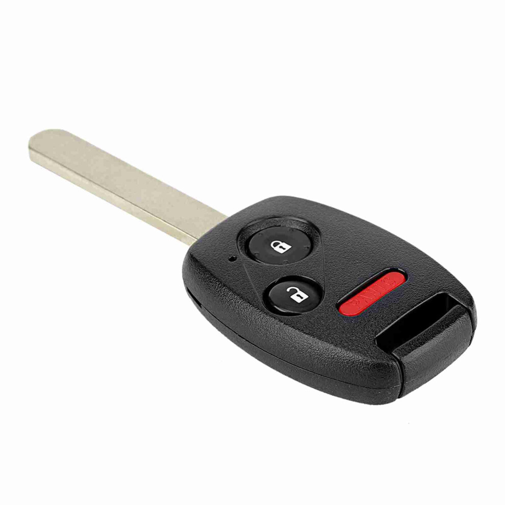 3 Button 315Mhz Car Key For Honda 2005-2014 With Id46 Chip Black 4671393219414