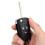 3 Buttons ABS Remote Key Shell for Opel Black Fit no Battery 3