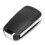 3 Buttons ABS Remote Key Shell for Opel Black Fit no Battery 6