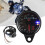 DC12V Universal Motorcycle ATV LED Backlight Speedometer Miles Meter Gauge 7