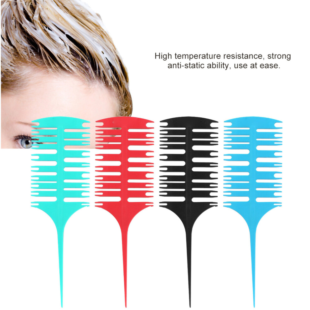 Hairdressing Dye Comb Set 4 Pack