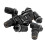 10x Black M5 Hex Motorcycle Windscreen Screws Universal Inner Fasteners 4