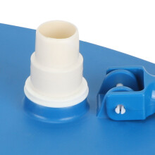 Portable Triangular Swimming Pool Vacuum Head with Brush, 26cm, 1.4kg