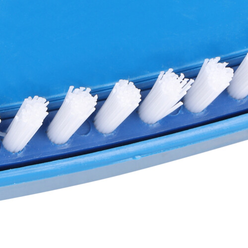 Portable Triangular Swimming Pool Vacuum Head with Brush, 26cm, 1.4kg 1