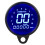 Universal Motorcycle LCD Speedometer Tachometer Odometer Black Plating 1