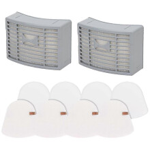 Für Shark Navigator NV586, NV585, NV580, NV581, NV581Q Vakuumaufsatz HEPA-Filter sowie Schaum- und Filzfilter