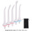 Replacement Oral Irrigator Tip, Plastic, White/Green, 27x13cm Storage Bag 7