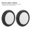 Baby Stroller Rubber Wheels 13cm 1 Pair Back & Front Replacement Accessories 1