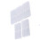 10 Clear PP Battery Boxes for AA AAA 20