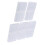 10 Clear PP Battery Boxes for AA AAA 19