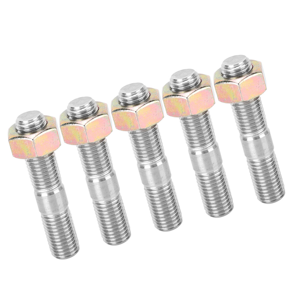 M10x1.25 50Mm Stainless Steel Turbo Stud Kit For Mitsubishi & Subaru 3381393222161