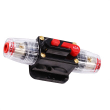 Car 12V DC 40A Resettable Circuit Breaker Weatherproof Reusable Easy to Use