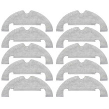 10Pcs Ersatz-Mopp-Tuchpad für Xiaomi Dreame Bot D10 Plus RLS3D Staubsauger-Ersatzteile