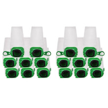 16-Pack-Staubsaugerbeutel für Vorwerk Kobold VB100 VB 100 FP100 FP 100 Akkulose Staubsauger-Ersatzteiltüten