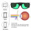 LED Grow Room Glasses UV Protection, Adjustable, Clear Polycarbonate 5