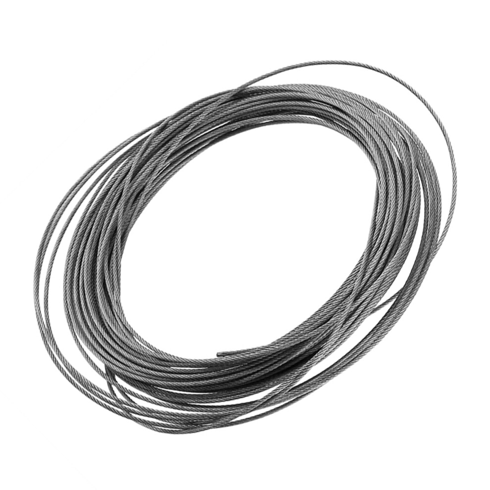 15M 304 Stainless Steel Cable Wire Rope 1.5Mm Durable & Flexible 9341393149862
